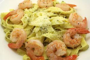 Pasta mit Riesengarnelen Pasta mit Riesengarnelen