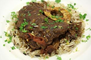 Osso buco mit Reis Osso buco mit Reis