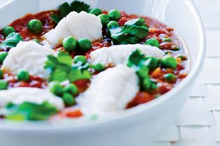 Indisches Curry mit Dorsch Indisches Curry mit Dorsch