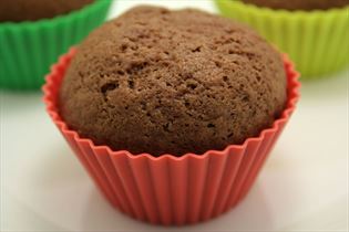 Fettarme Bananen- und Kakaomuffins Fettarme Bananen- und Kakaomuffins