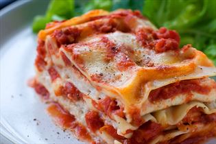 Lasagne mit Kliesche Lasagne mit Kliesche