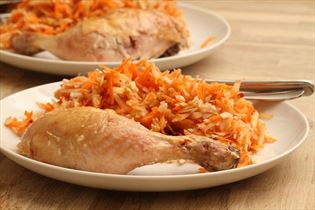 Hähnchen auf Dose mit Herbst-Rohkost Hähnchen auf Dose mit Herbst-Rohkost