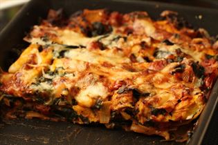 Mexikanische Hähnchenlasagne Mexikanische Hähnchenlasagne