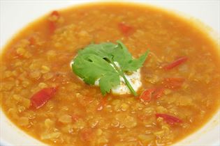 Indische Linsensuppe