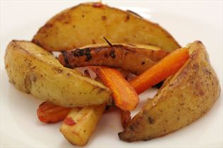 Leckere Kartoffelspalten Leckere Kartoffelspalten