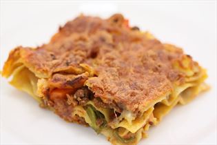 Leckere Lasagne mit Gemüse Leckere Lasagne mit Gemüse
