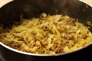 Currykohl mit Hackfleisch Currykohl mit Hackfleisch
