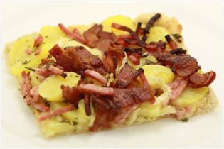 Kartoffelpizza Kartoffelpizza