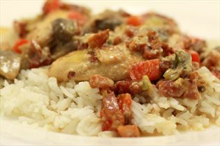 Hähnchen-Wok Hähnchen-Wok