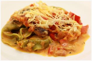 Tortellini-Auflauf Tortellini-Auflauf