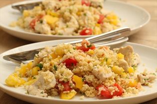 Bulgursalat mit Hähnchen Bulgursalat mit Hähnchen