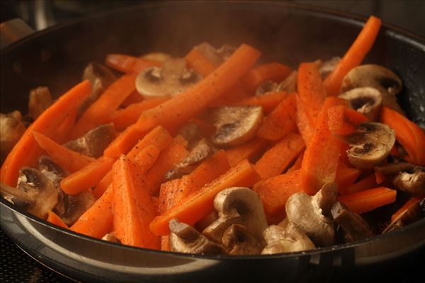 Entenbrust mit Champignons