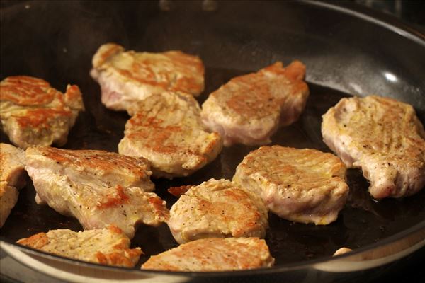 Schweinefilet mit Gemüse