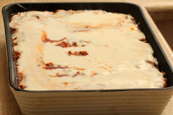 Lasagne mit Bechamelsauce