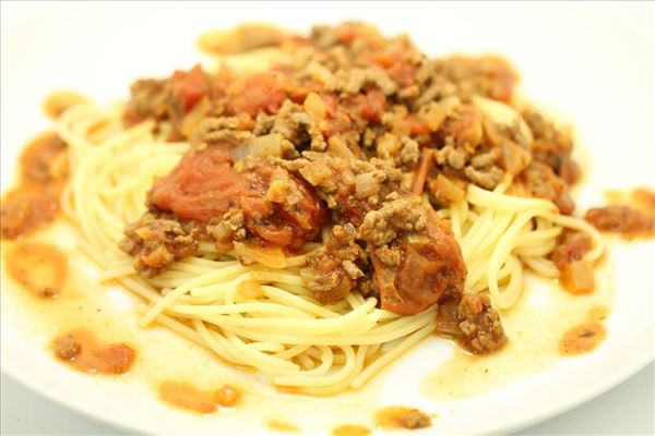 Millionensteak' mit Spaghetti
