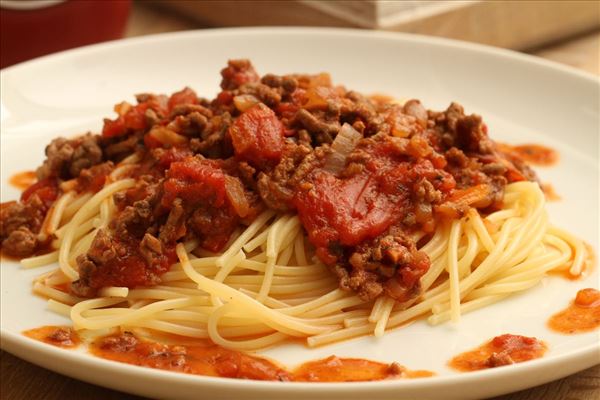 Millionensteak' mit Spaghetti