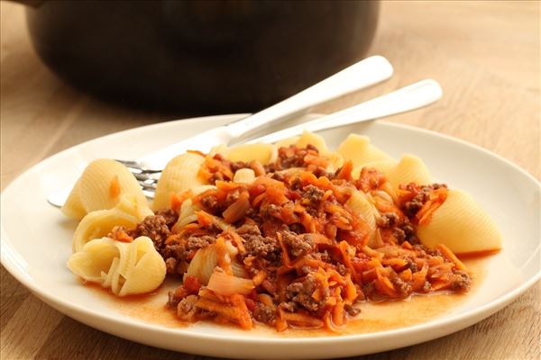 Fleischsauce mit Pasta