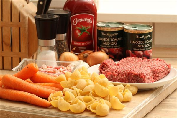 Fleischsauce mit Pasta