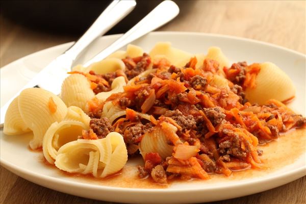 Fleischsauce mit Pasta