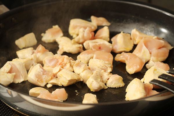 Hähnchen in gewürzter Kokosmilch