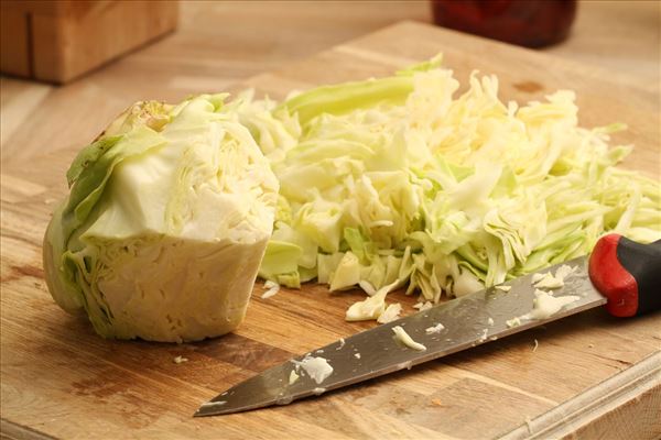 Süßkartoffeln mit Pute und Spitzkohl