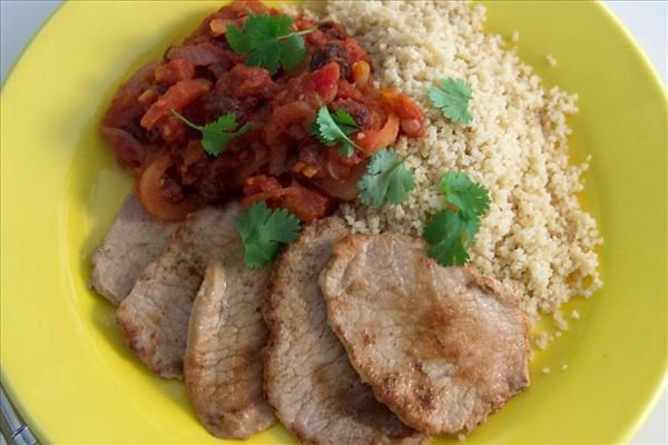 Minutensteaks mit Würztomaten