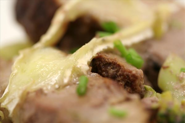 Filet mit Fenchel und "Schimmel"-Sauce