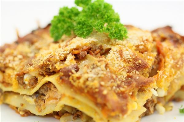 Lasagne mit Hüttenkäse