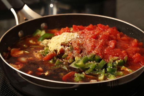 Hähnchenfilet in Rotwein