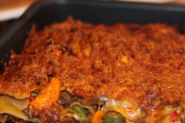 Leckere Lasagne mit Gemüse