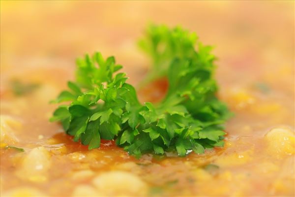 Sättigende Tomatensuppe mit Pasta