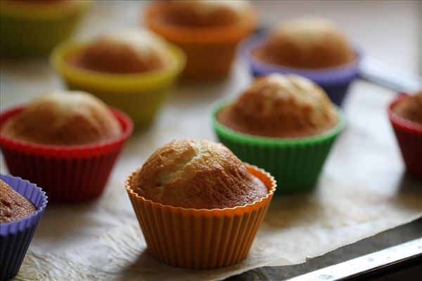 Sandkuchen in der Muffinform