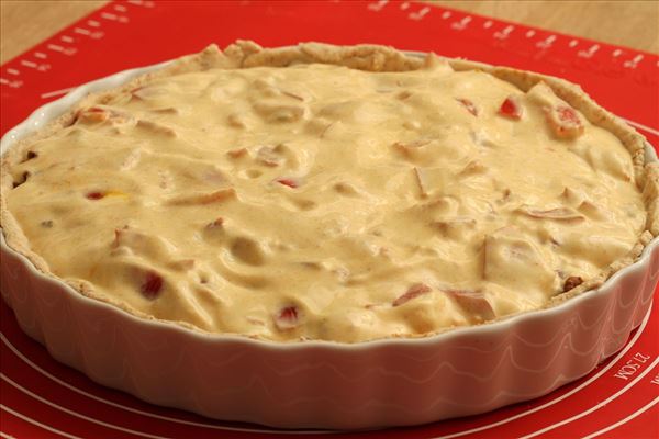 Mexikanische Quiche mit Rindfleisch